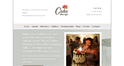 Desktop Screenshot of cakemeup.com